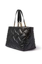 Kensington Quilted Leather Large Tote